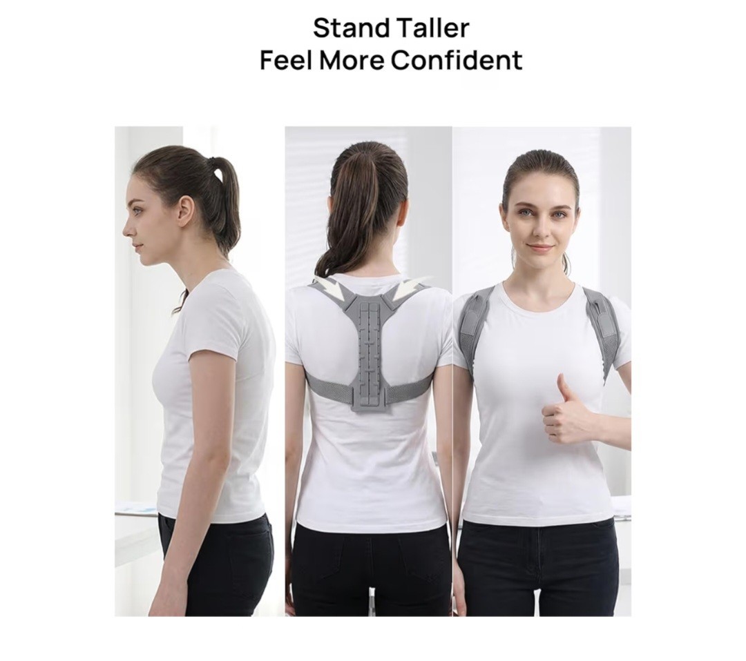 Upper Back Brace Posture Corrector for Women Office Professionals, Shoulder &…