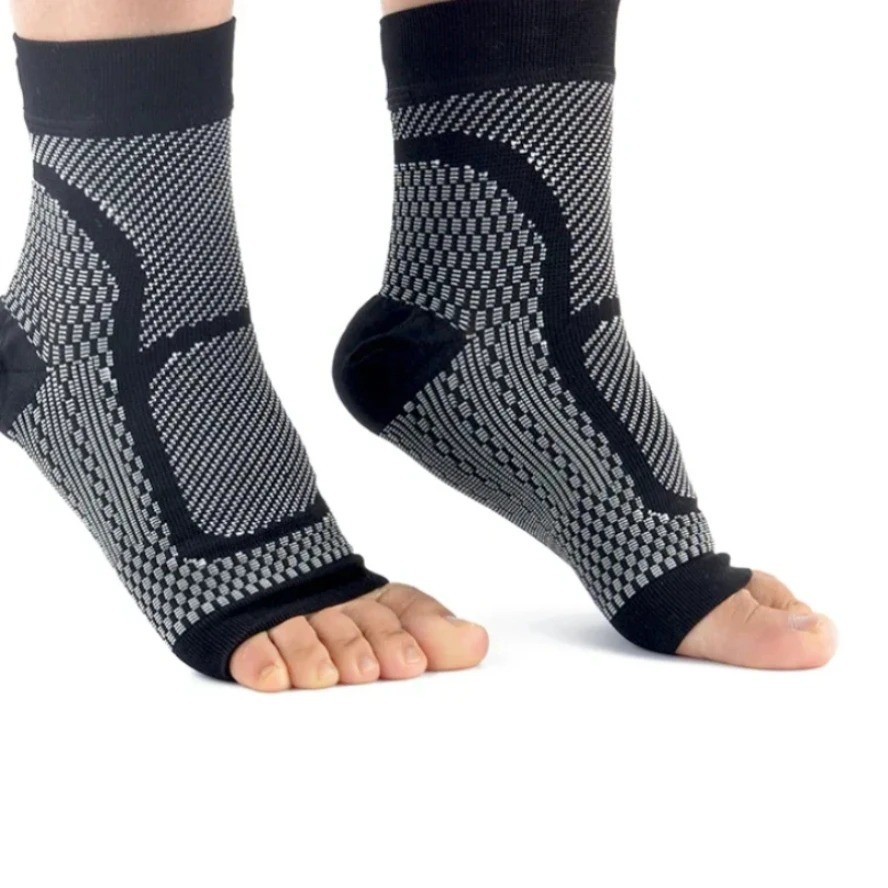 2 x Plantar Fasciitis Compression Socks Heel Foot Arch Pain Relief Support Pair