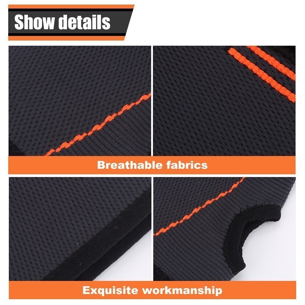 1pc Black Unisex Sports Nylon Wrist Support Sleeve Protector Guard Protective