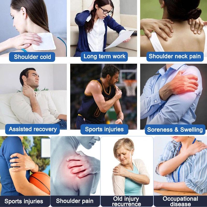 Adjustable Orthopedic Shoulder Brace Support Belt Wrap for Pain Relief Rehab