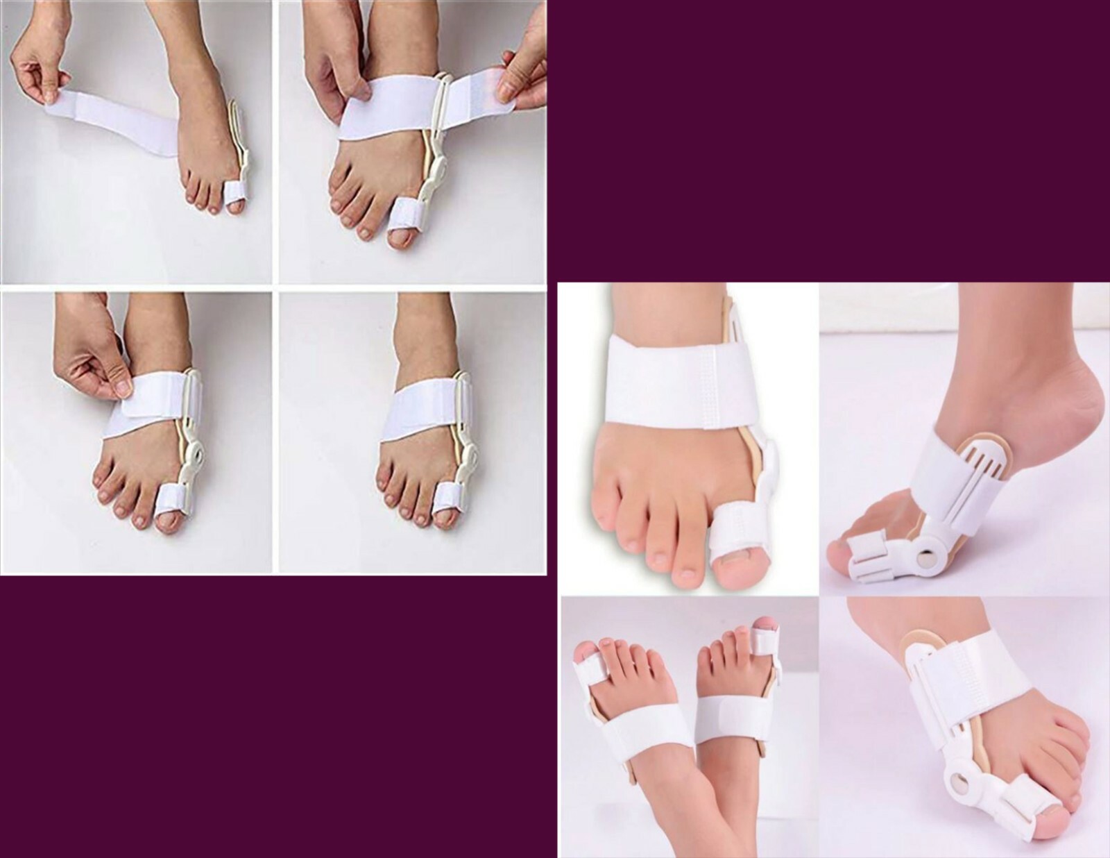 Bunion Corrector relief foot pads for men & women’s(1 pair )-BRCFP