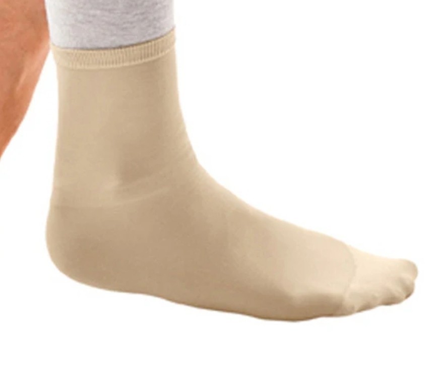 CIRCAID Comfort Leg Compression Anklet Size Large Tan 3 pk RSNK002 Made In USA