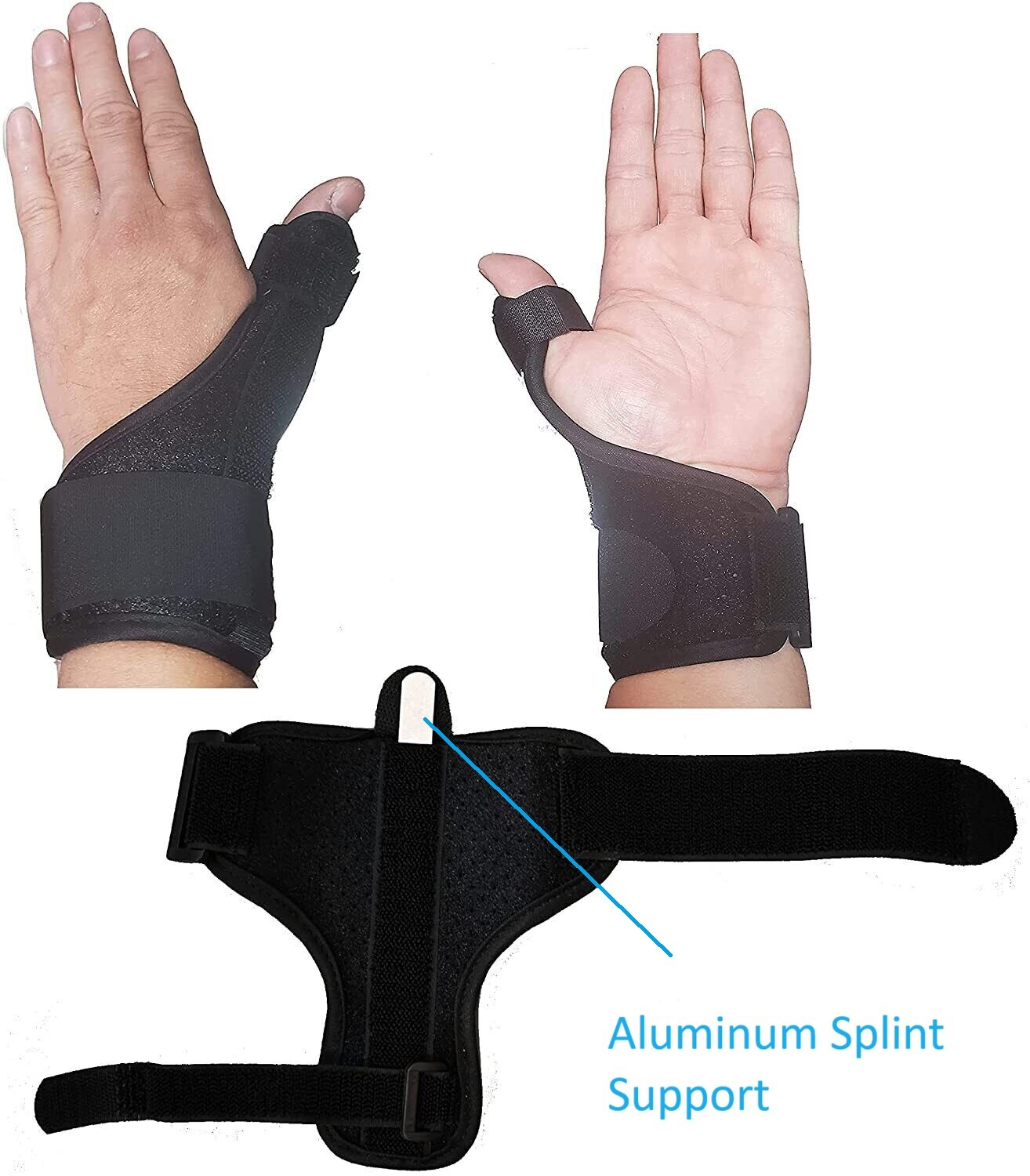 Arthritis Thumb Splint Support Brace for Carpal Tunnel Trigger Thumb Immobilizer