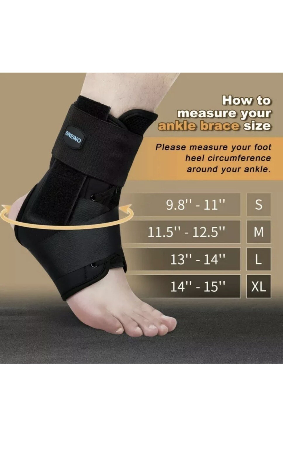 Sneino Medium Ankel Brace