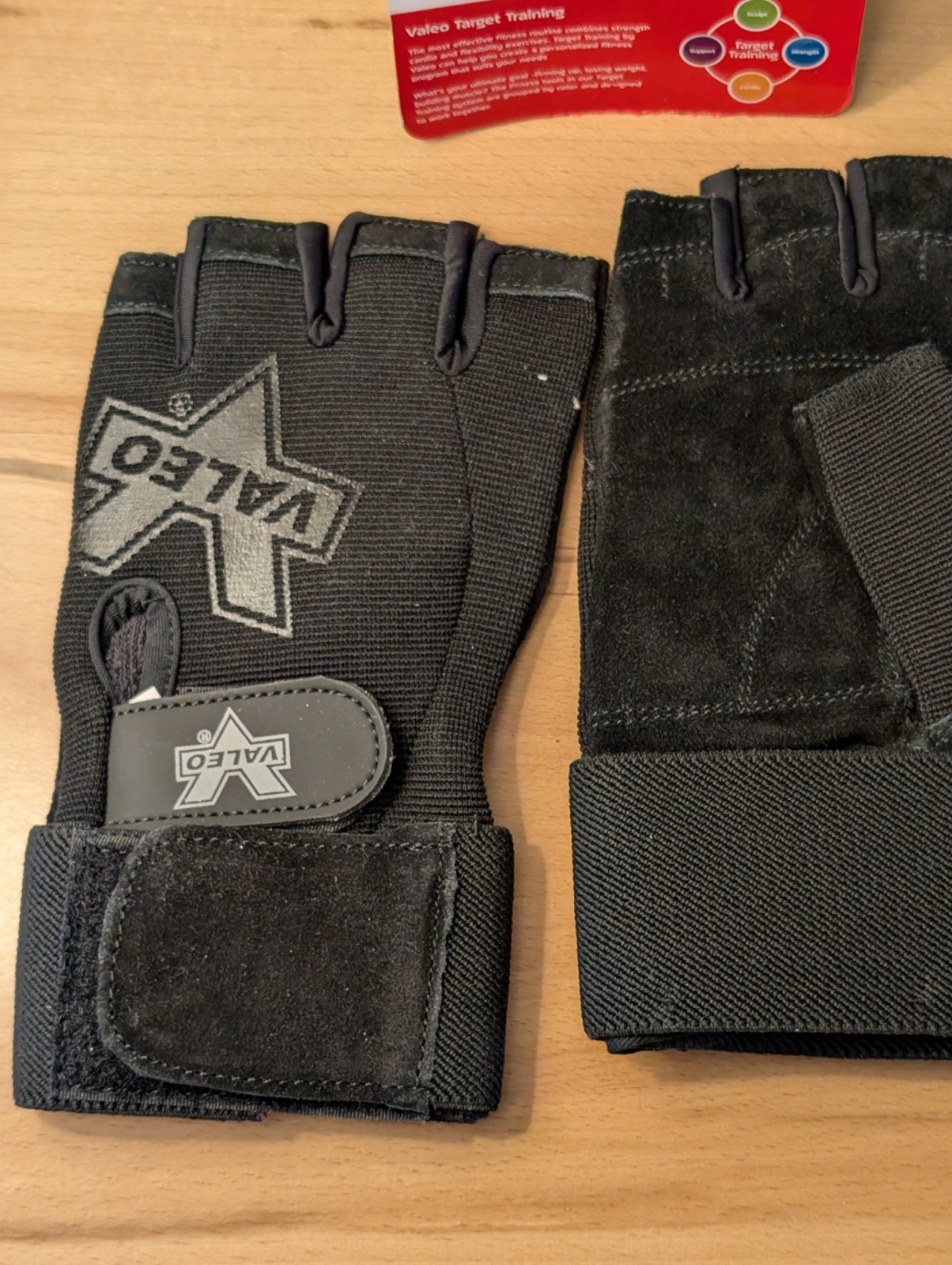 Valeo Heavy Duty Wrist Support Wrap Size Large Fitness Gym NEW Tags