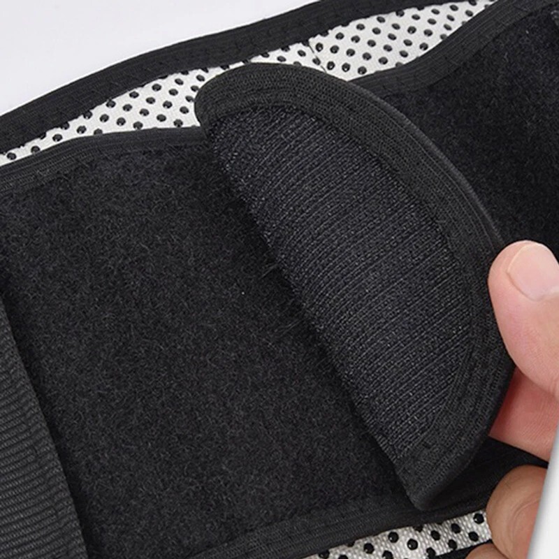 Magnetic Self Heating Lumbar Lower Back Support Brace Waist Belt Pain Relief
