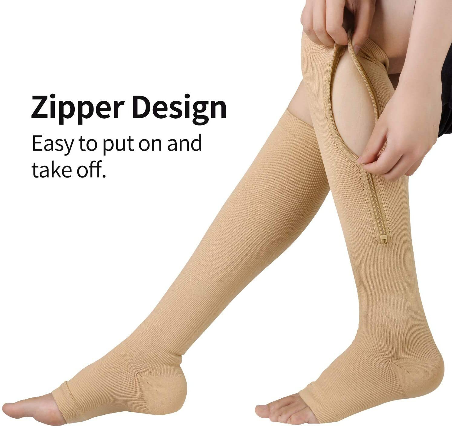 Compression Socks For Men Knee High Boots Size 9 Foot Pain Arch Support Socks