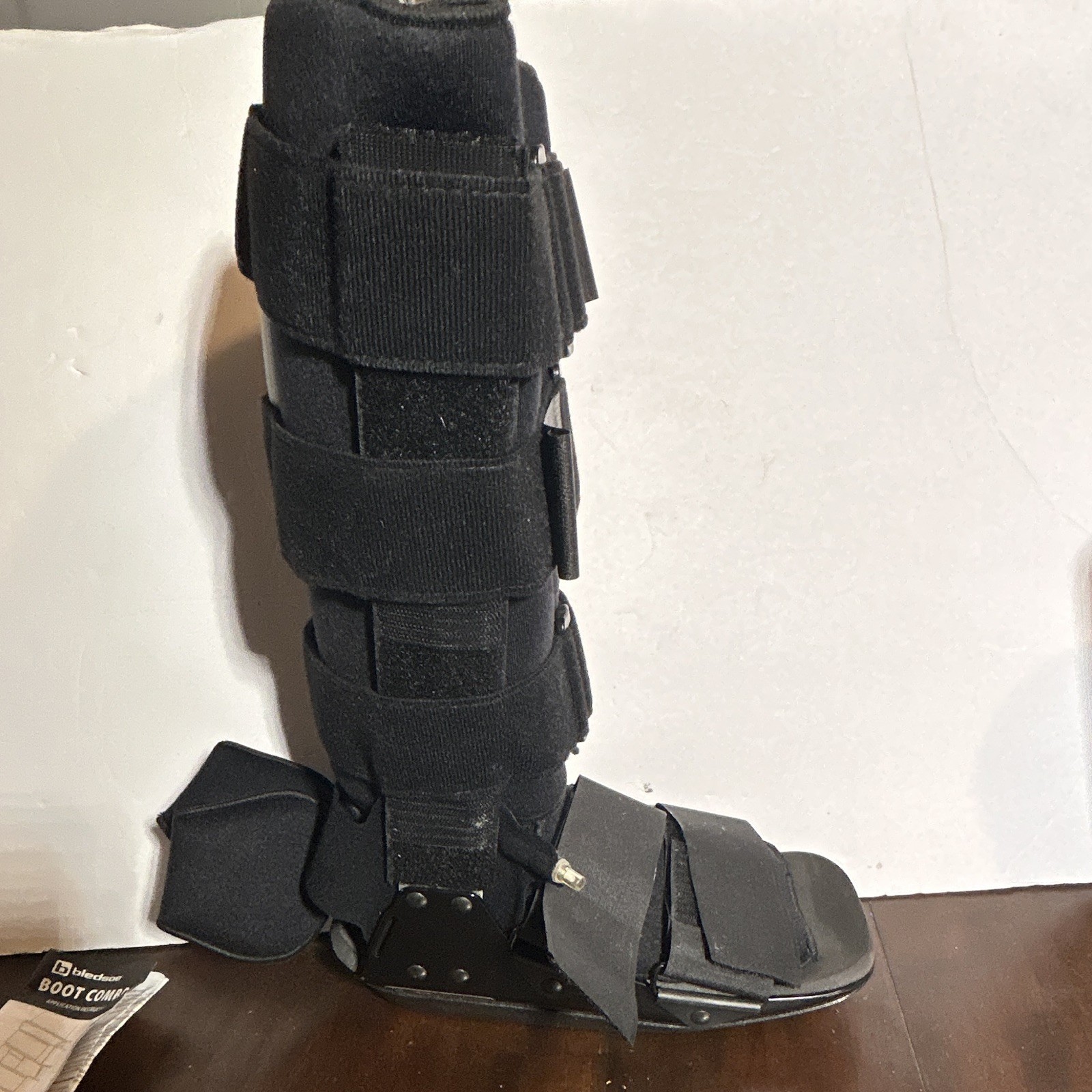 Bledsoe Boot Combo Air Walker Walking Boot Size M Medium w/ Air Pump & Manual