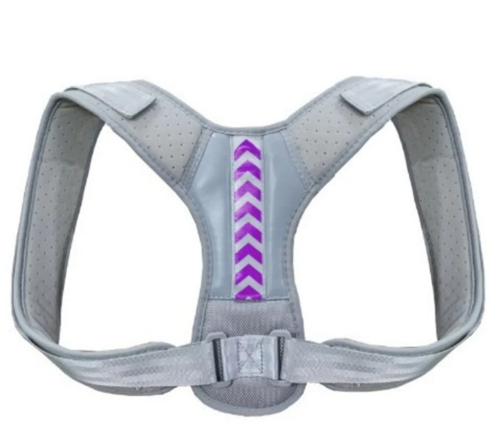 1/2Pcs Adjustable Back Shoulder Posture Corrector Belt Clavicle Spine Fashion Su