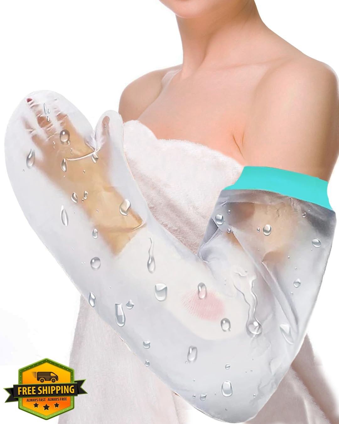 EuyiHlybt adult arm cast cover for shower
