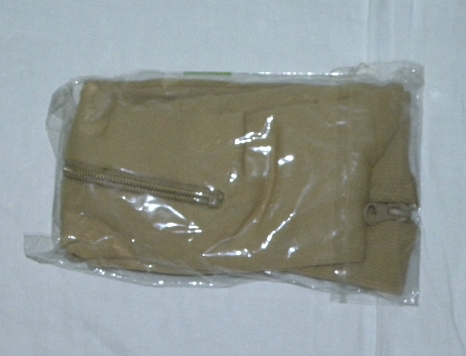 One Pair Zipper Open Toe Compression Leg Ankle Support Sock Size L/XL NEW