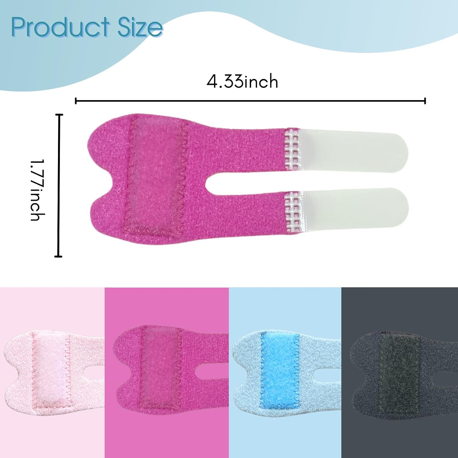 4Pcs Color Thumb Finger Splint, Trigger Finger Splints, Finger Brace,Injured …