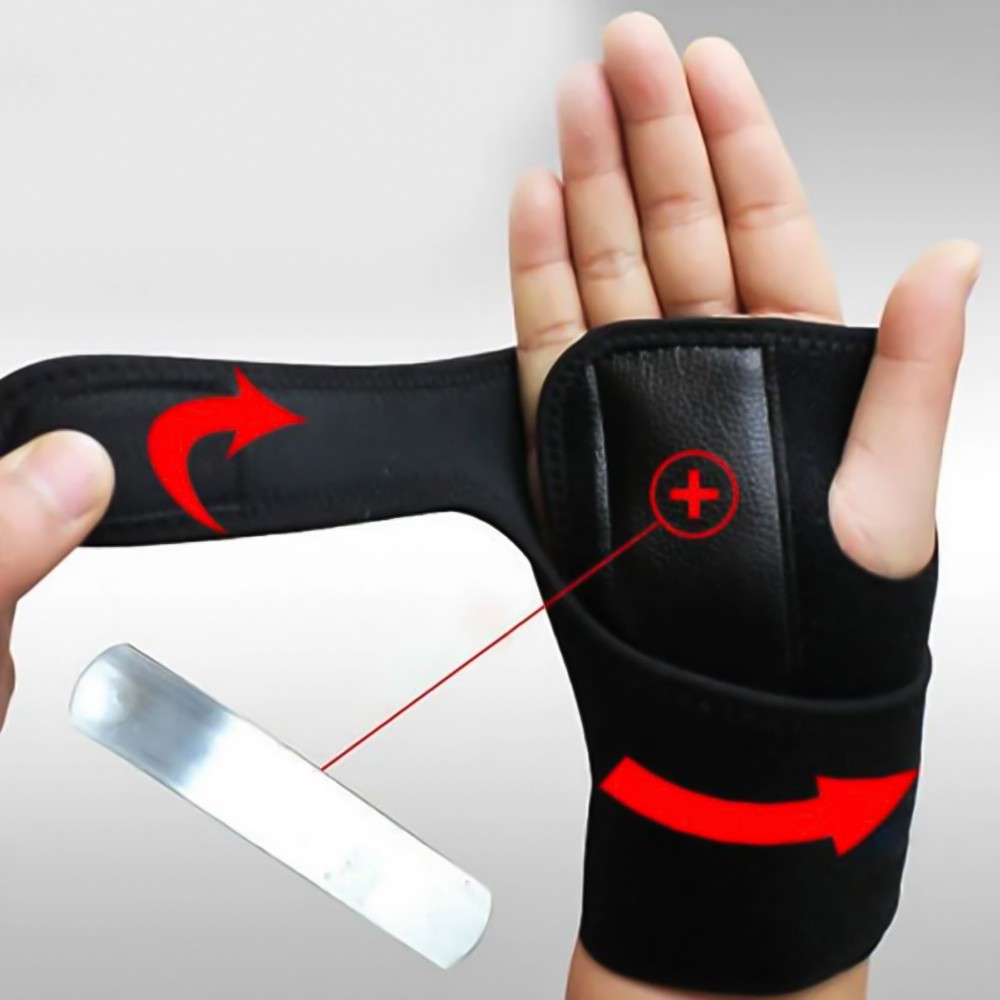 Wrist Wrap Brace Adjustable Hand Support Splint for Sprain Injury Arthritis Pain