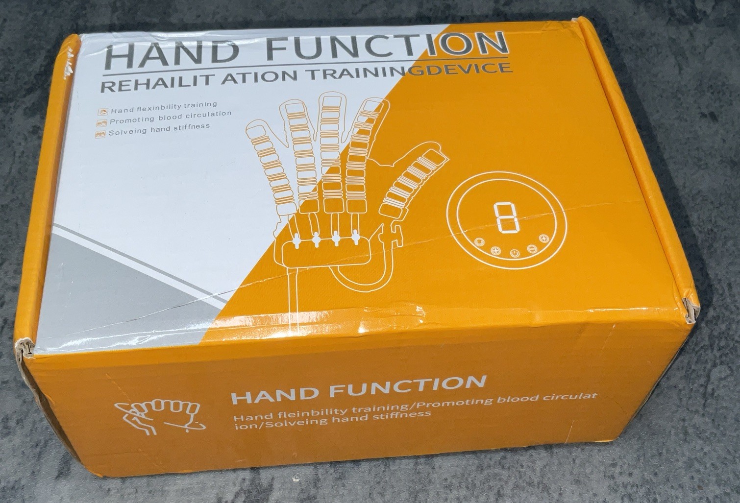 Hand Function Rehabilitation Training Device Right Hand Size XL