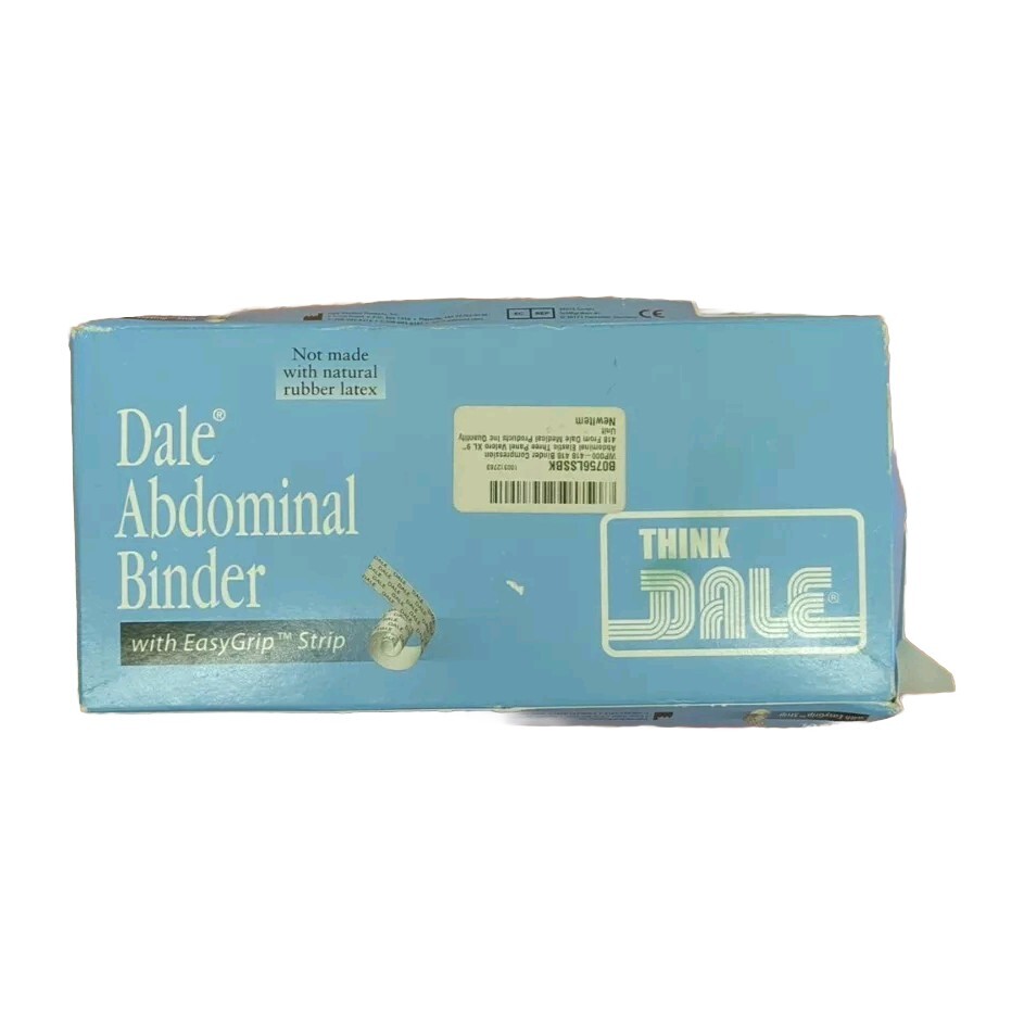 Dale® Panel Abdominal Binder with EasyGrip™ Strip up to 75″ Waist Circumference