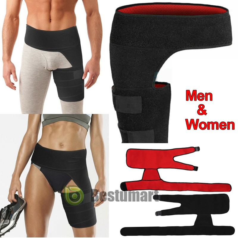 Copper Compression Brace Groin Hip Support Wrap Thigh Sleeve for Sciatic NerveOp