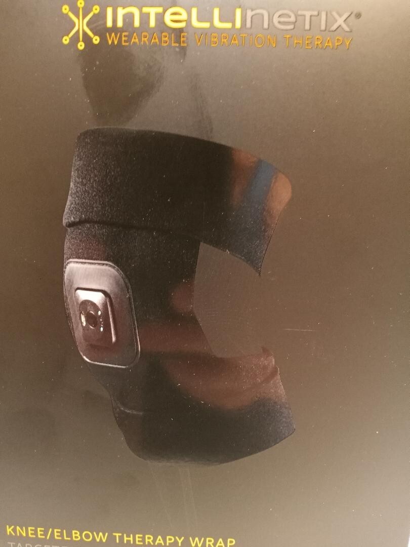 Intellinetix-Wearable Vibration Therapy Knee/Elbow Therapy Wrap! Bonus Buy!