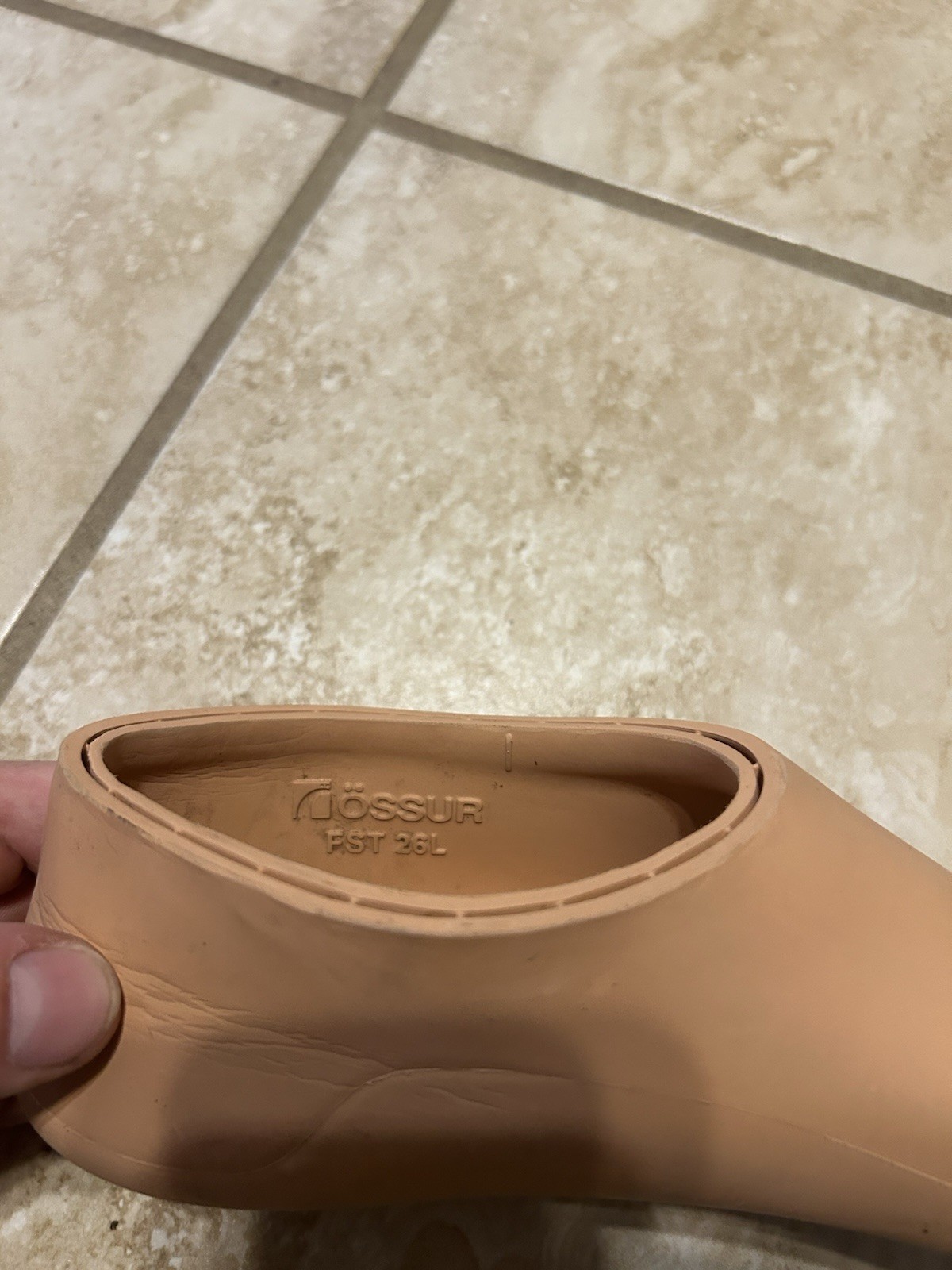 Prosthetic Foot Shell Ossur Split-Toe FST 26L