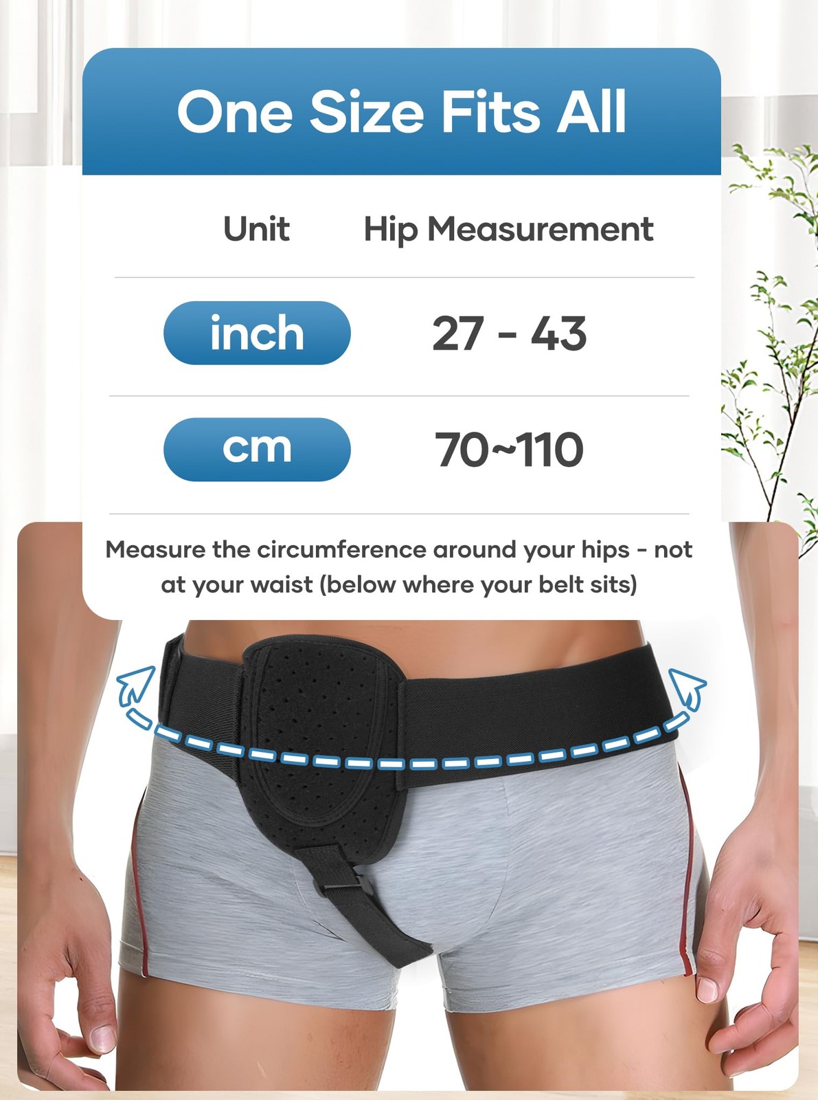 Hernia Belts for Men Inguinal Hernia Belt for Women Inguinal Hernia Support f…