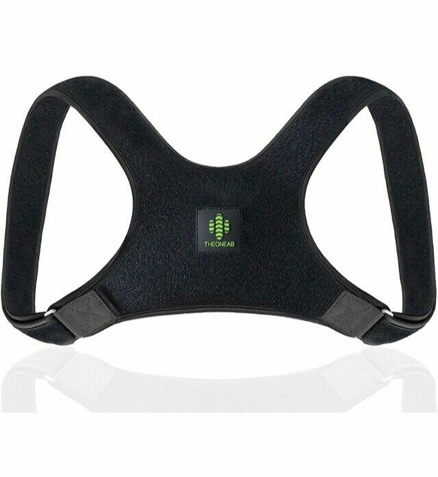 Posture Corrector Unisex Comfortable Back Straigthener Brace For Neck & Back Med