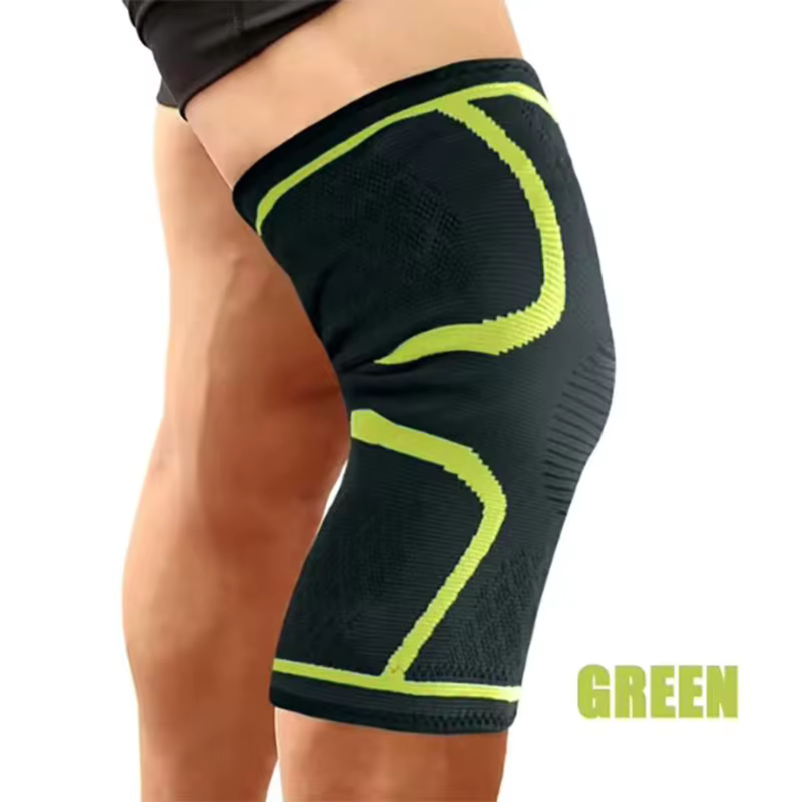 Knee Sleeve Compression Brace Support For Sport Joint Pain Arthritis Relief US