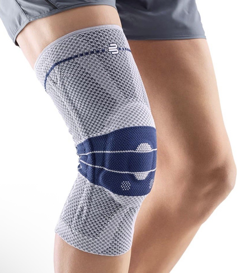 (SIZE 6)Bauerfeind Knee Support GenuTrain with visco-elastic Omega pad fits all