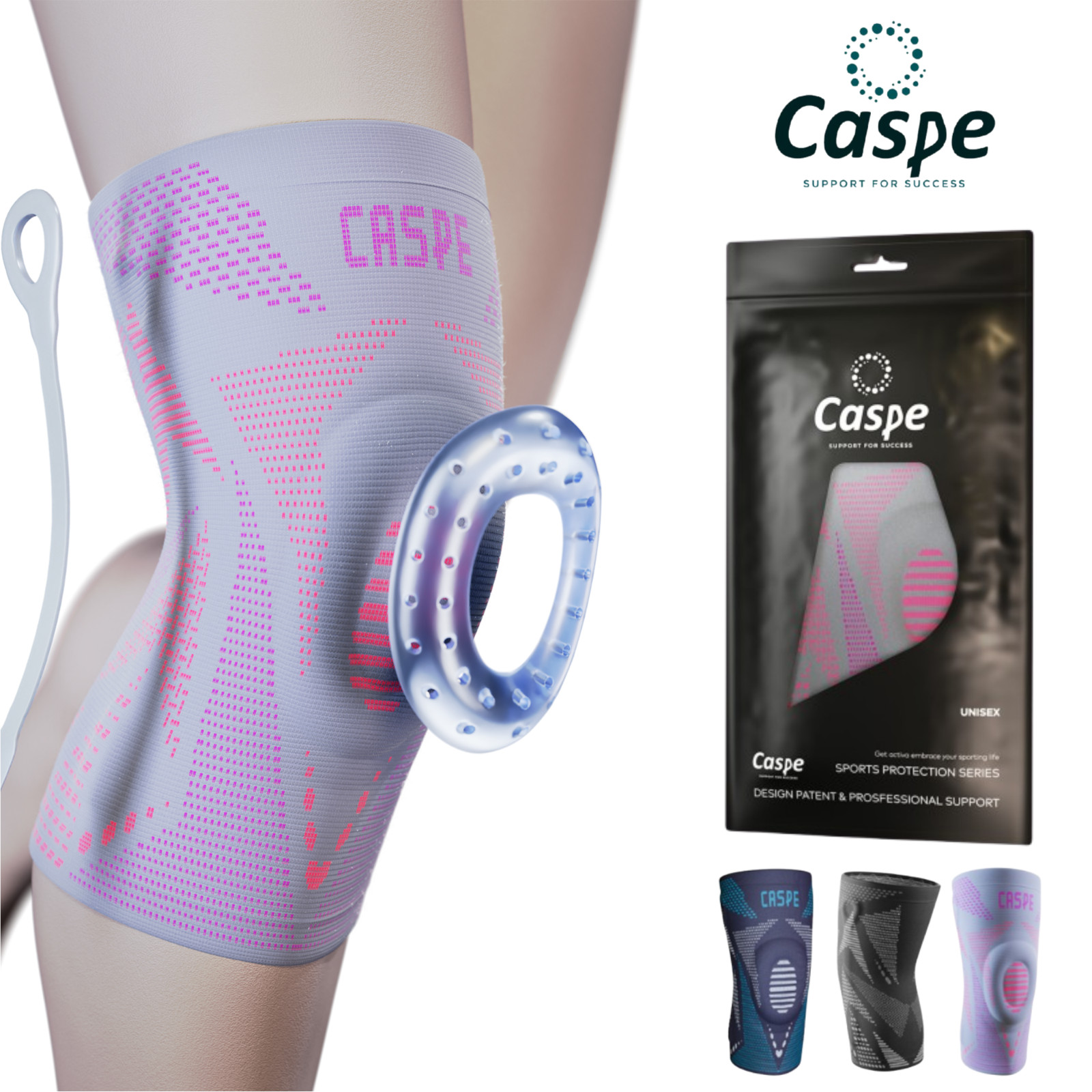Compression Knee Brace Support Patella Meniscus Sport Joint Pain Arthritis Wrap