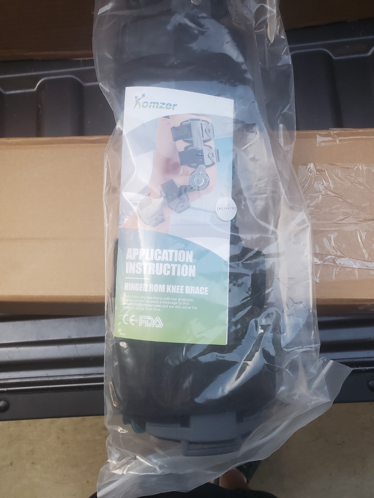 Komzer Hinged Rom Knee Brace (Universal)