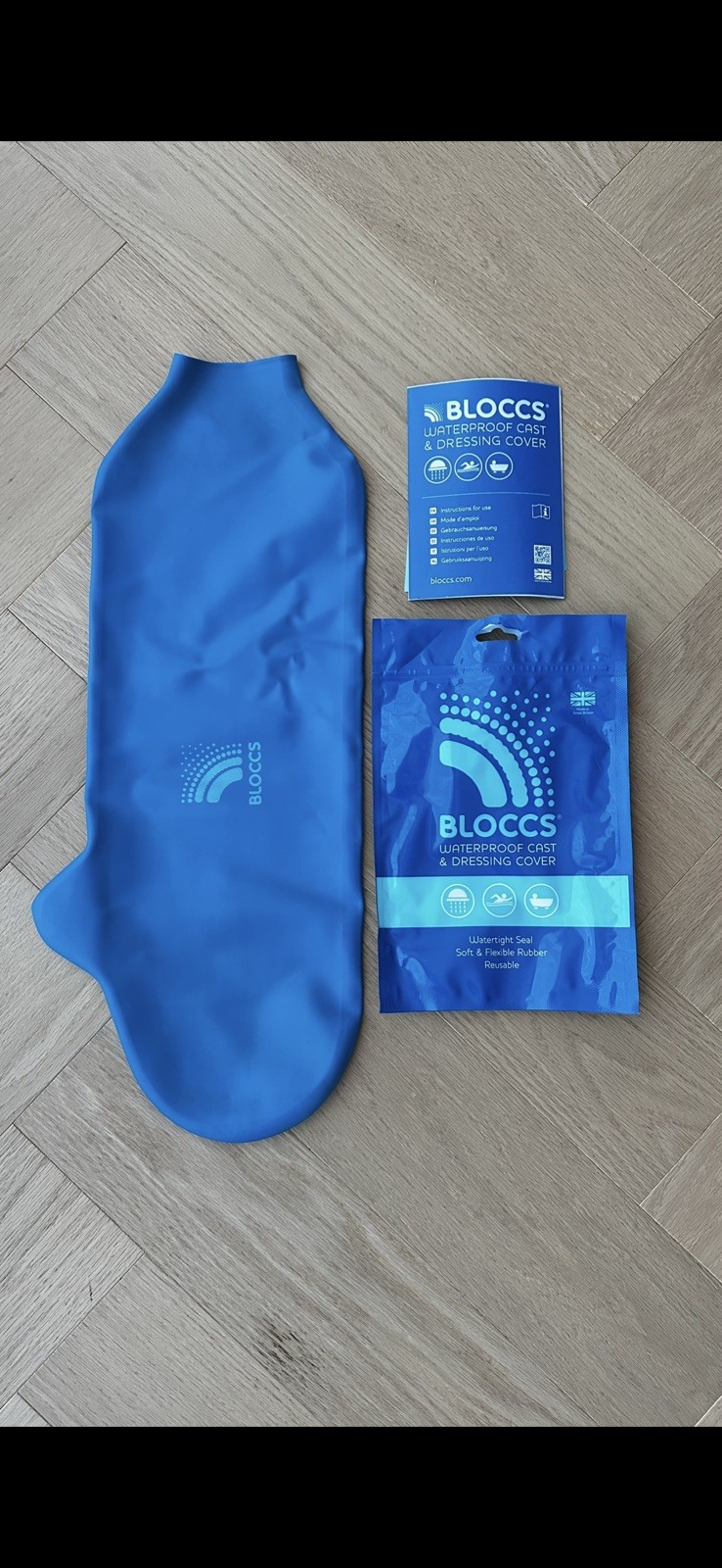 Bloccs Adult Short Arm, Waterproof Cast Cover