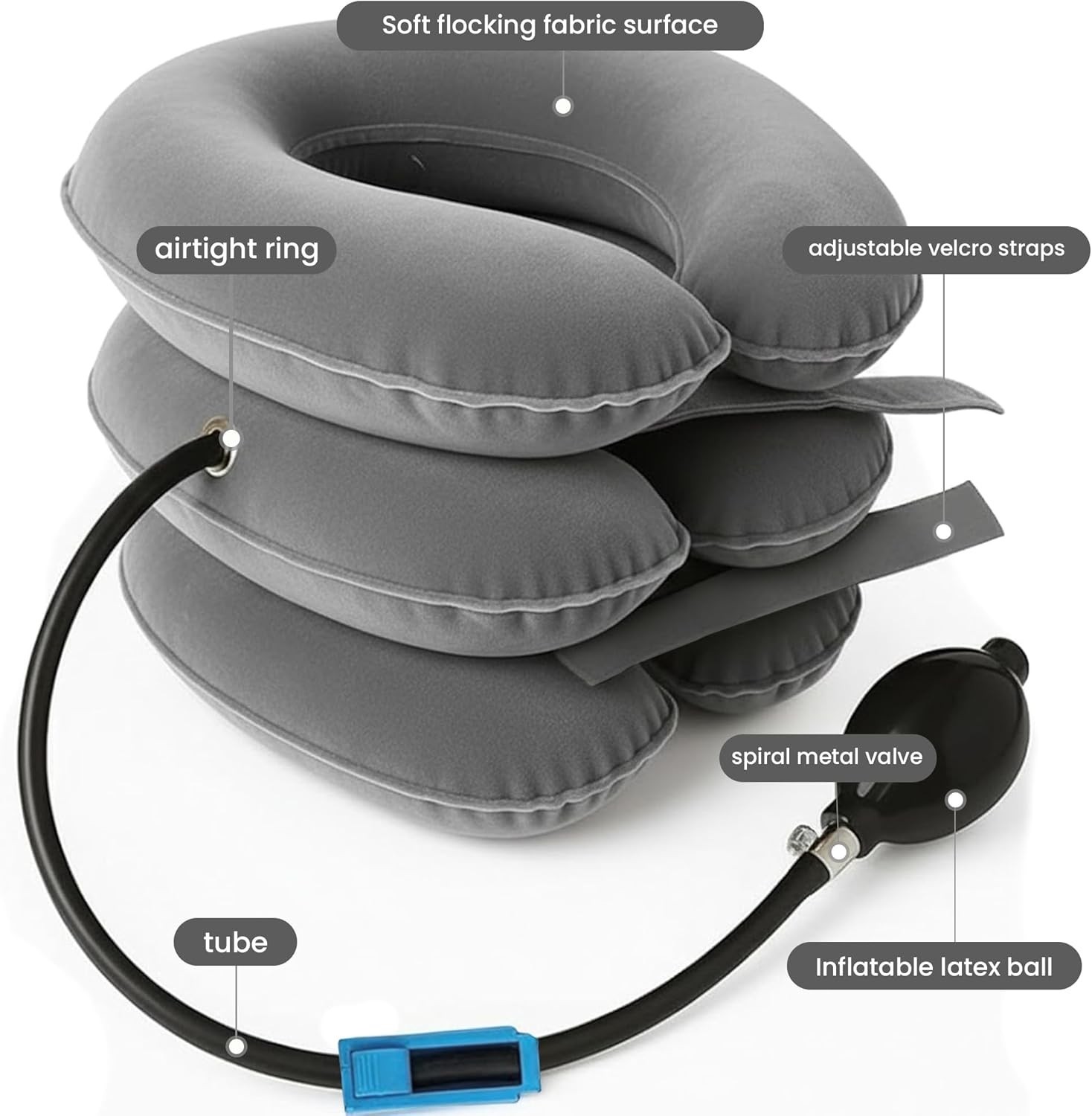 Neck Decompression Pillow – Adjustable for Optimal Comfort & Support