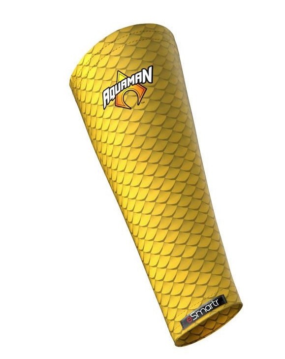 eSmartr Forearm Compression Sleeve Sports/Gaming /Tatoo Cover – AQUAMAN- S