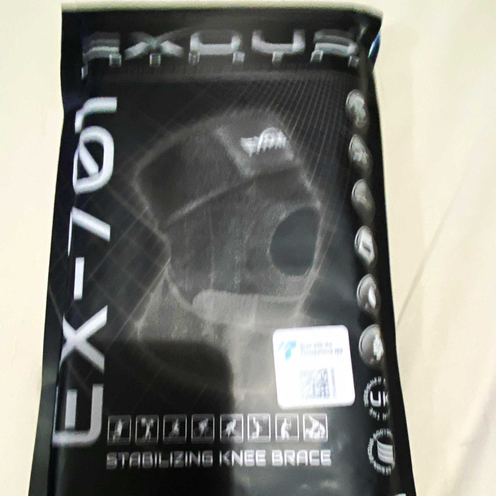 EXOUS Bodygear EX-701 Stabilizing Knee Brace Neoprene Adjustable One Size