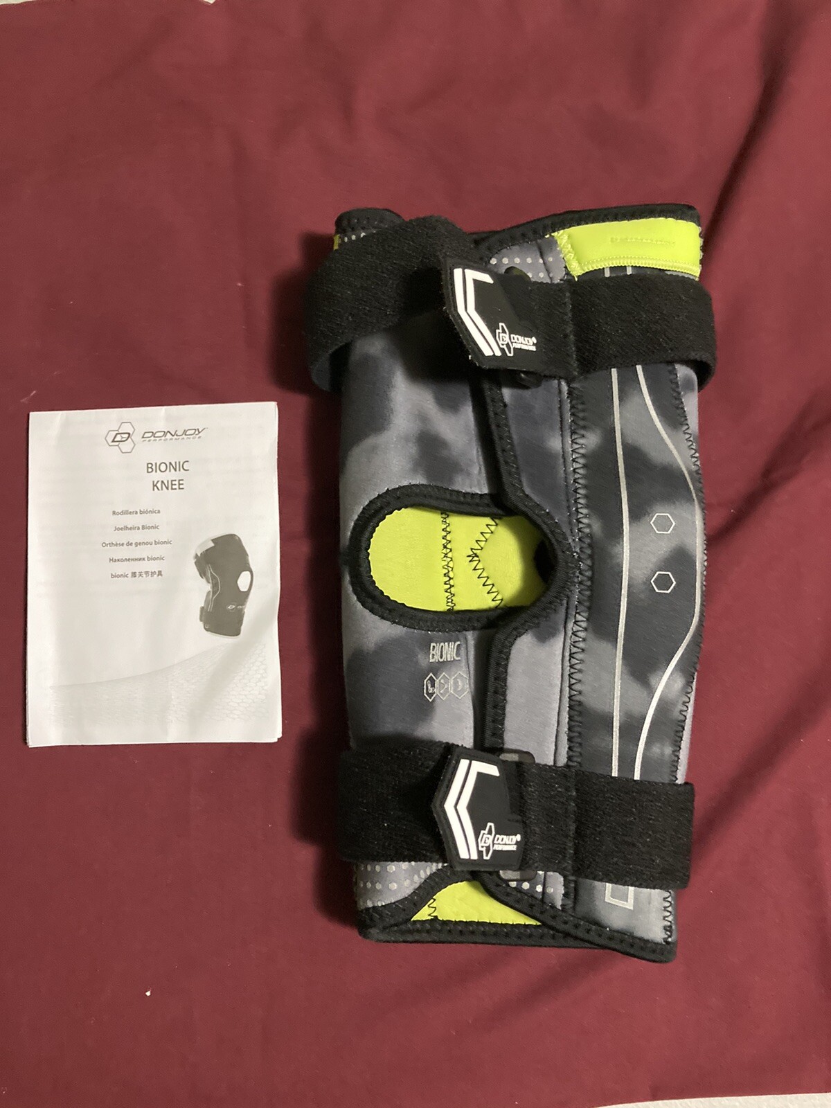 DonJoy Performance Bionic ACL Knee Brace Hinged Adjustable Patella Sz Small