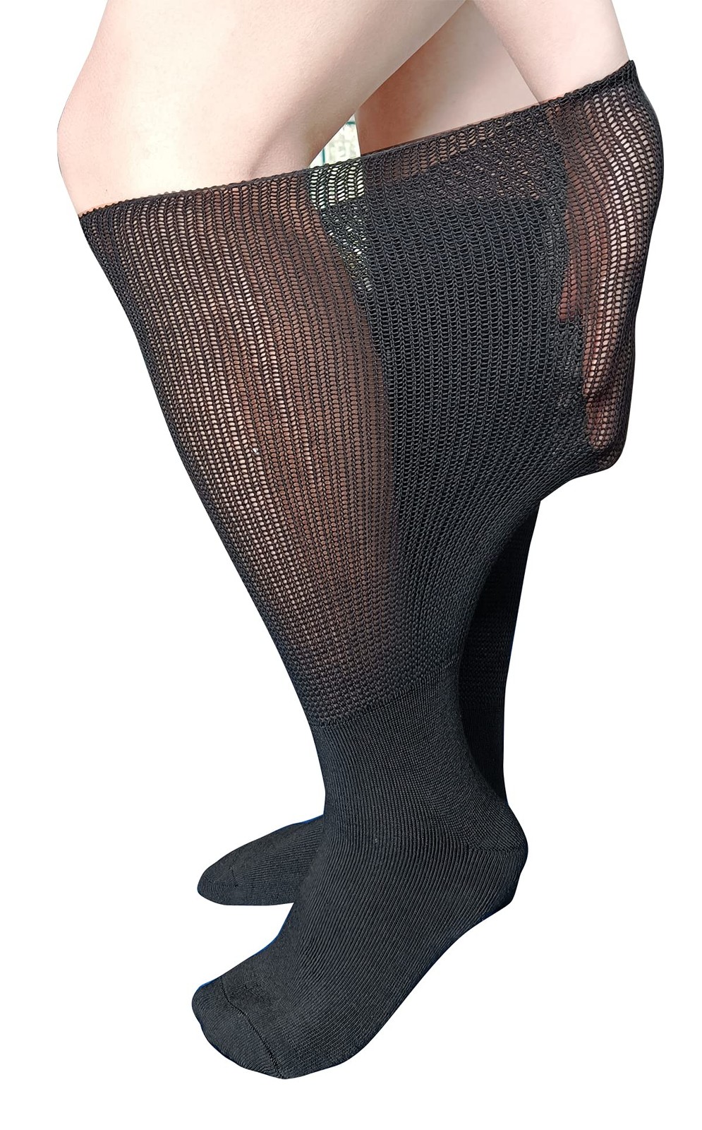 Extra Wide Lymphedema Bariatric Socks Knee High Replacemen Sock Liner for Air…