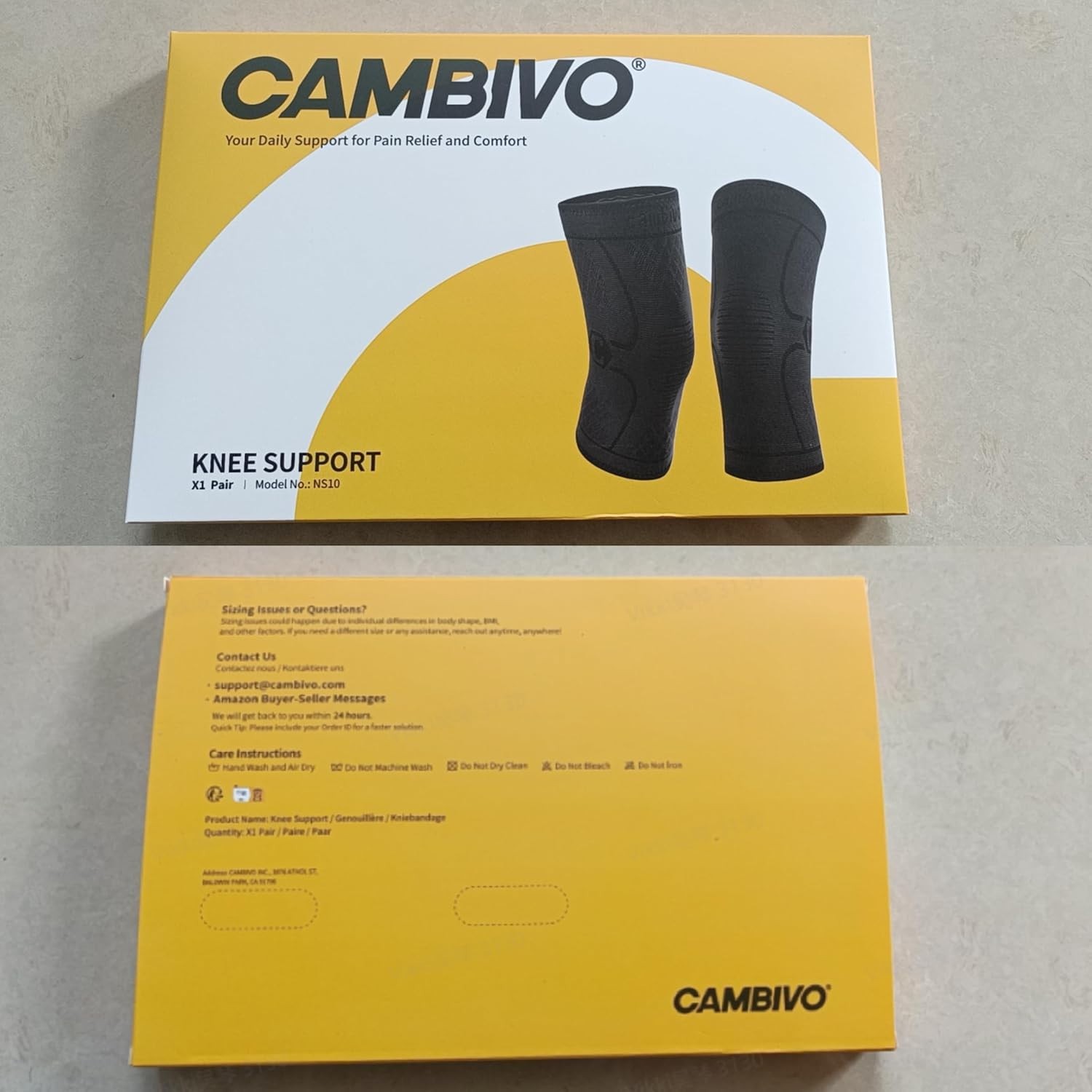Men and Women’s Knee Support Sleeves – 2 Pack XX-Large for Sports & Pain Relief