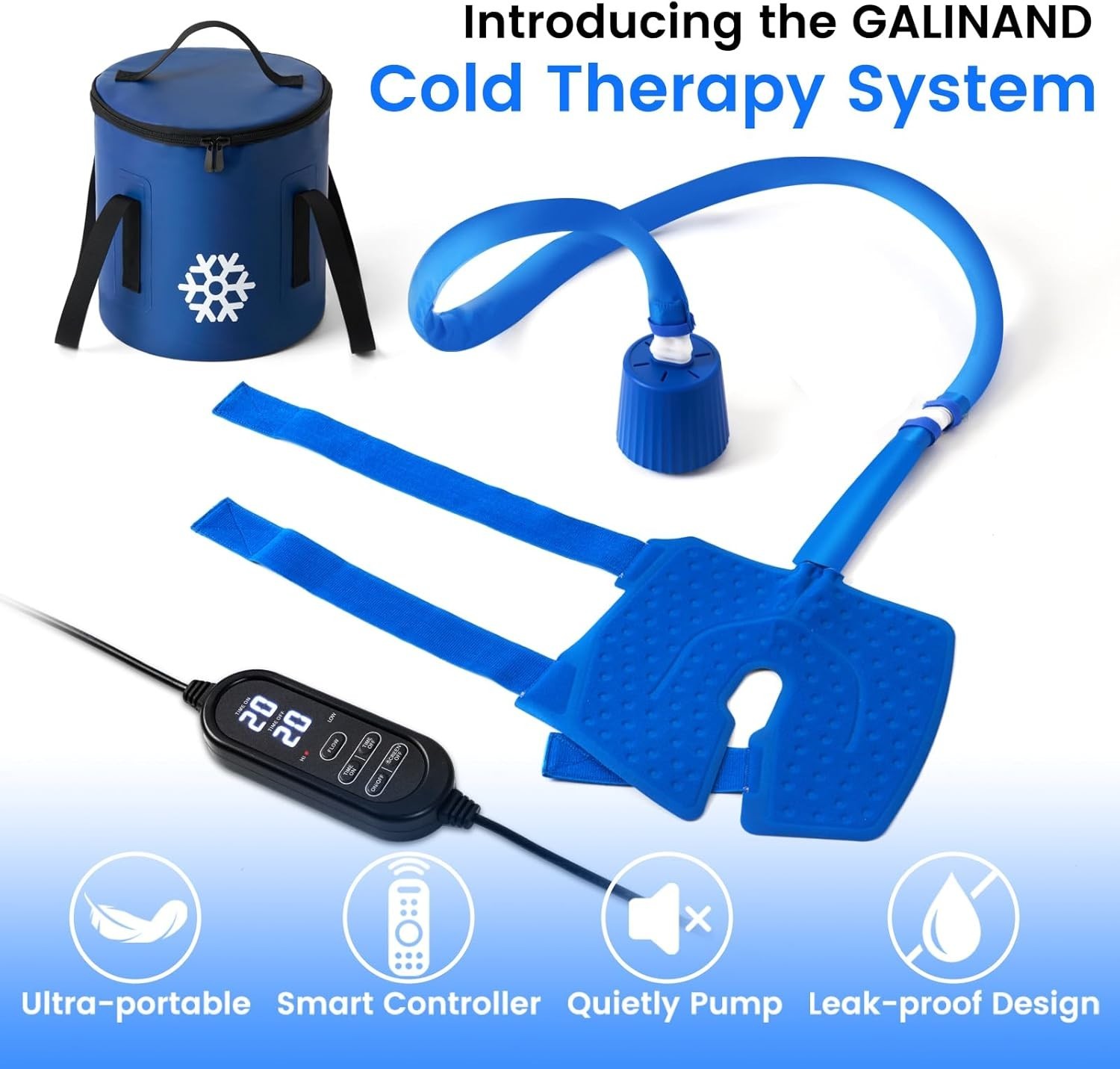Cold Therapy Machine, Ice Machine for Knee Care After-Surgery, Knee Replaceme…