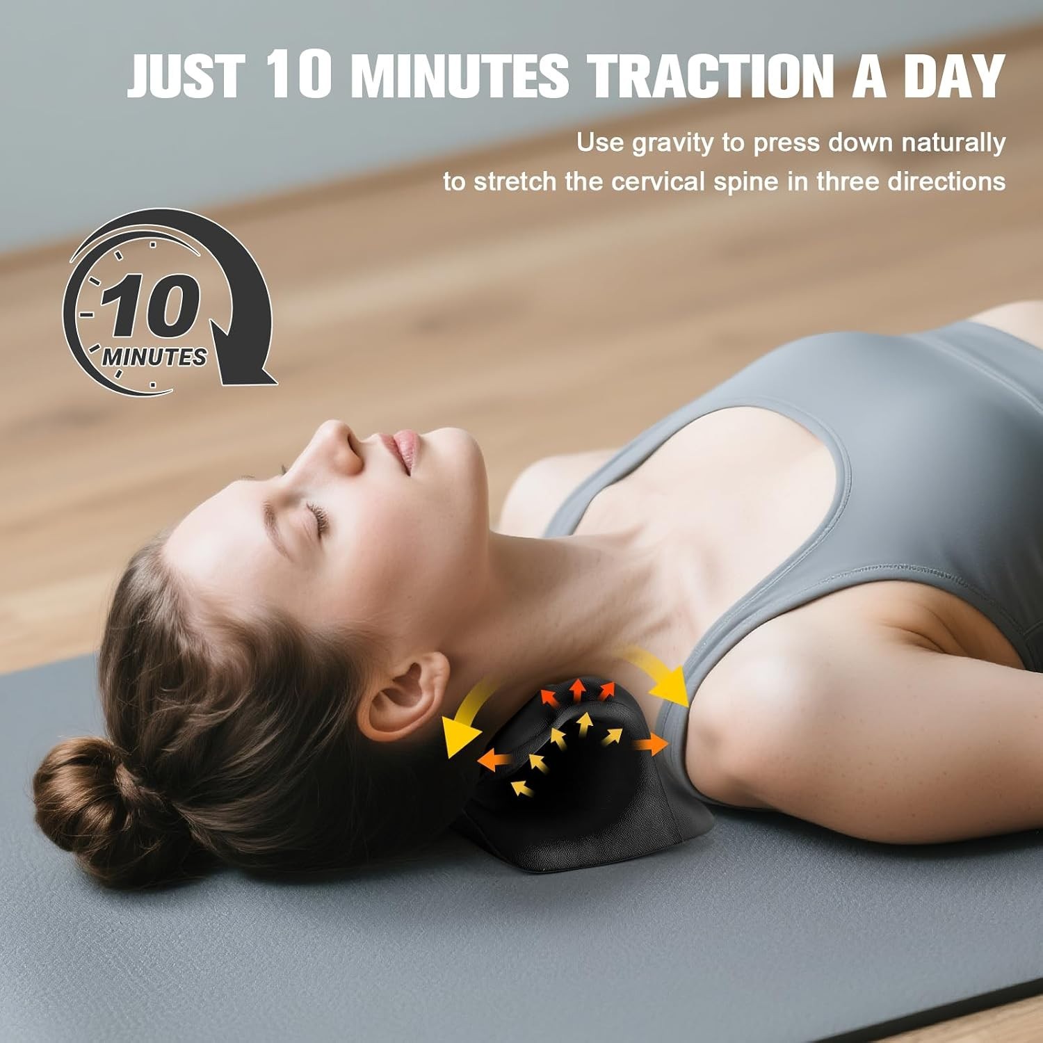 Neck Stretcher and Cervical Traction Device, Relaxer for TMJ Pain and Shoulde…