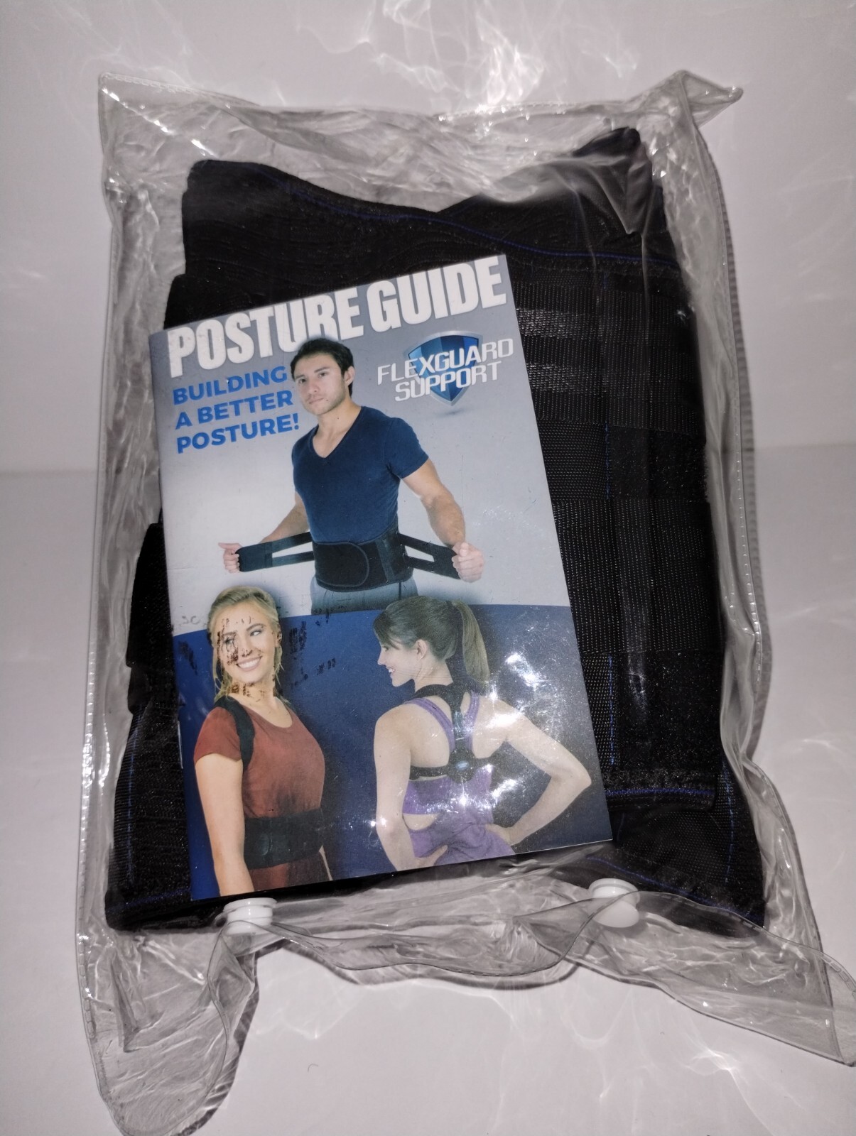 Flexguard Support And Posture Correcting Brace And Guide Booklet – Adjustable