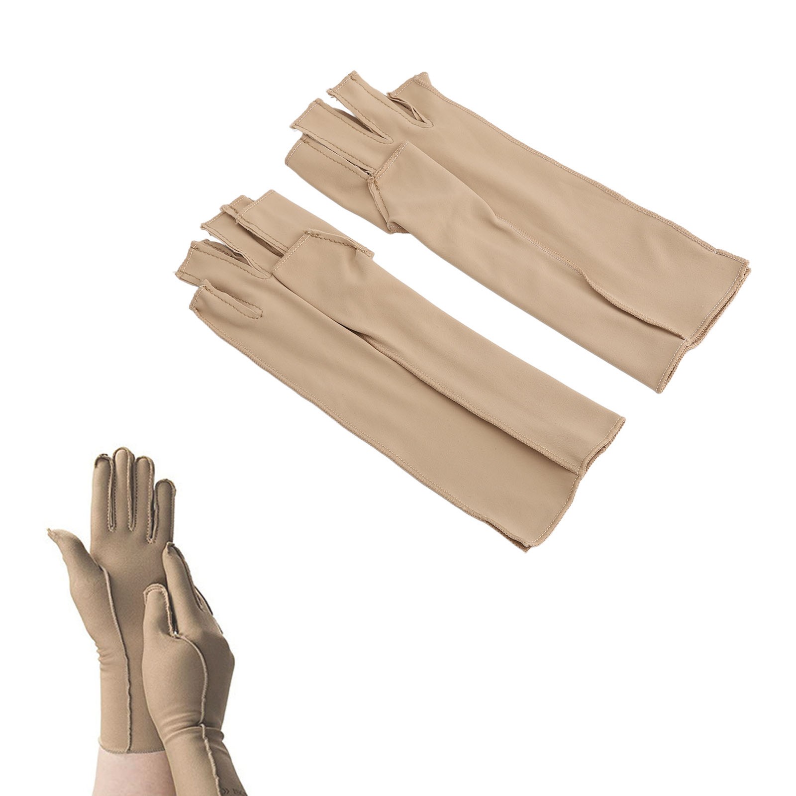 2pcs Half Finger Arthritis Compression For Joint Relief