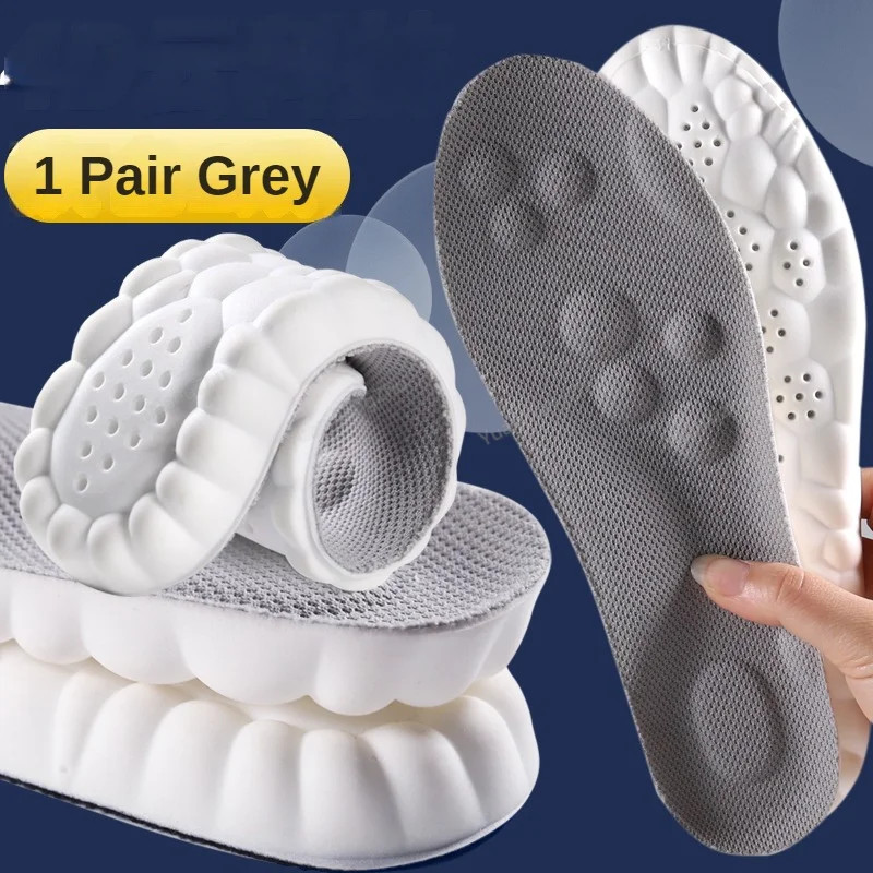 Popcorn Cloud 4D Insoles Plantar Fasciitis Relief Insole Arch Support Orthopedic