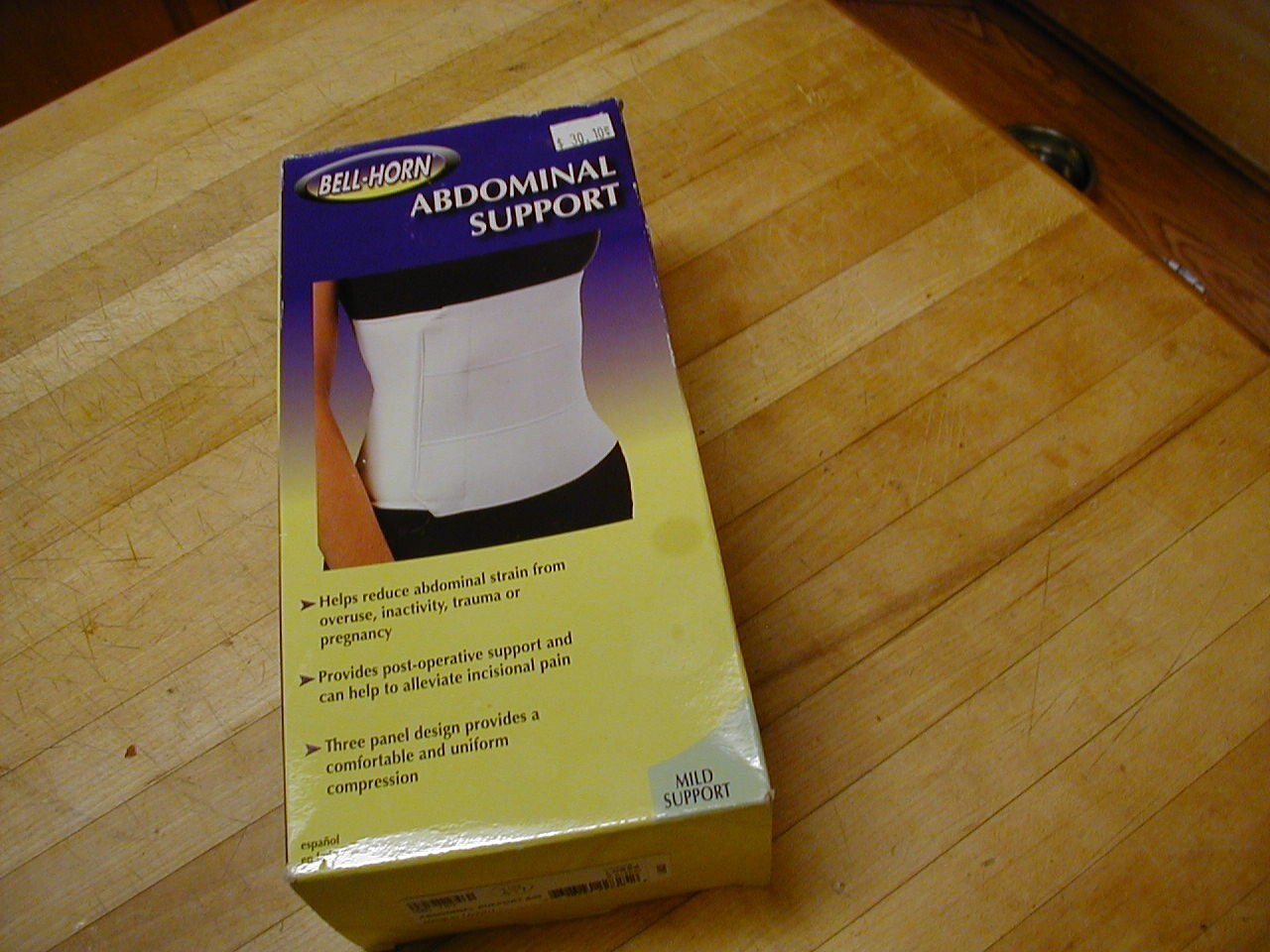 Bell-Horn Mild Support Adomminal Support S/M L0625 New in pkg free shipping