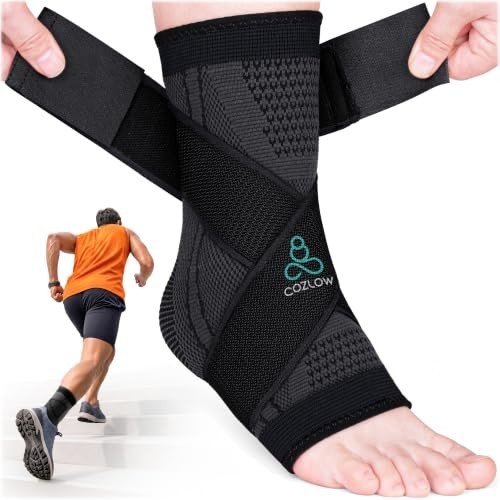 Ankle Brace Support Wrap Achilles Tendonitis Plantar Fasciitis Compression Sleev