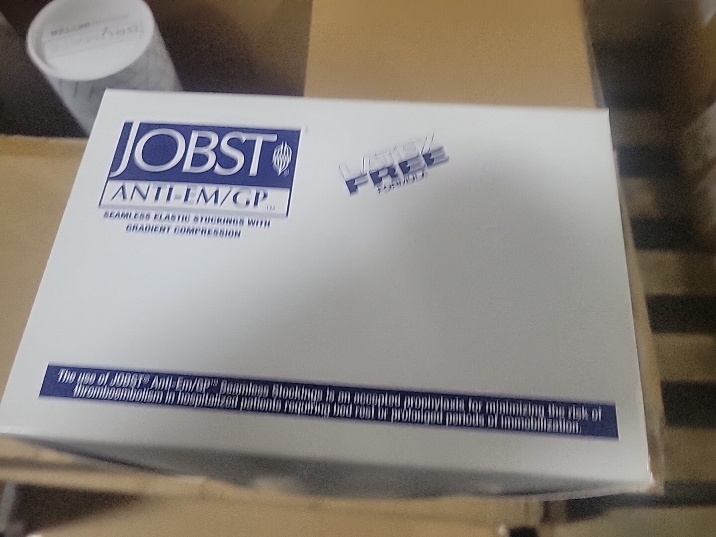 Box Of 12 Jobst 111402 Knee-Hi Seamless Anti-Em/GP Compression Stocking -Small