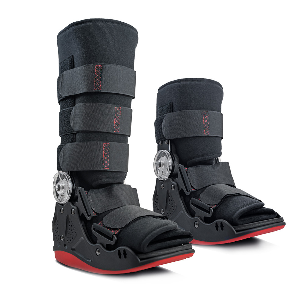 Donjoy MaxTrax Xcel Standard Articulated Boot Foot Brace ROM High Black