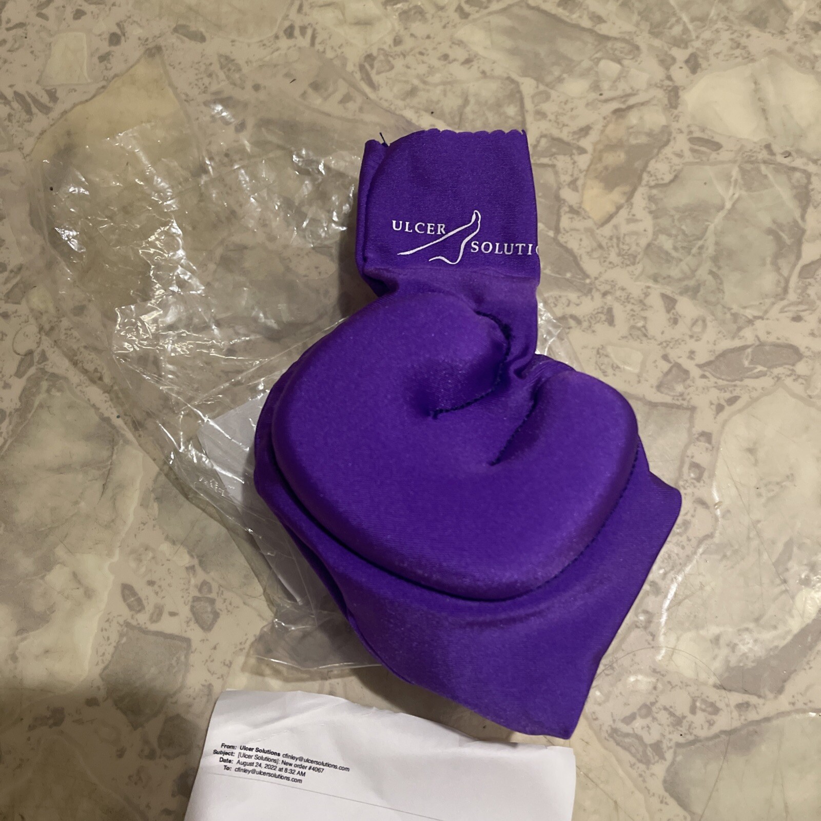 Ankle Keeper Ulcer Solutions. Prevents & Treats Pressure Ulcers & Wounds Size M
