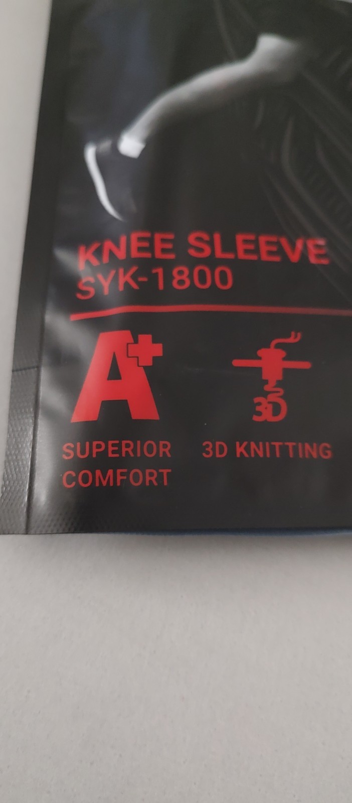 Athletics Support Knee Sleeve UFLEX Unisex SYK-1800 Size XL Running Jogging Gym