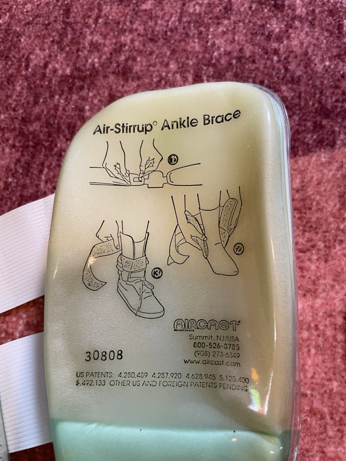 Aircast Air-Stirrup Ankle Training Brace – Right Medium – New