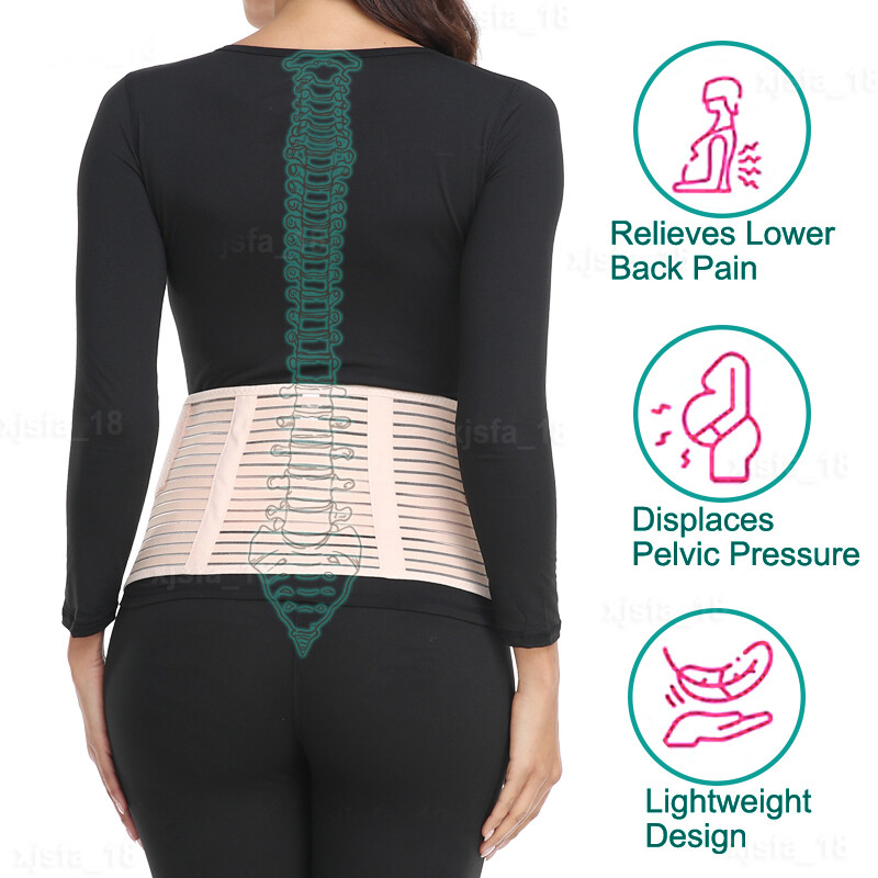 PREGNANCY MATERNITY BELT LUMBAR BACK SUPPORT BAND WAIST BELLY BUMP BRACE STRAP