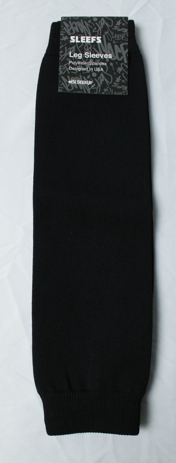 Sleefs Unisex Adults Athletic Basic Scrunchie Leg Sleeves AK1 Black One Size NWT