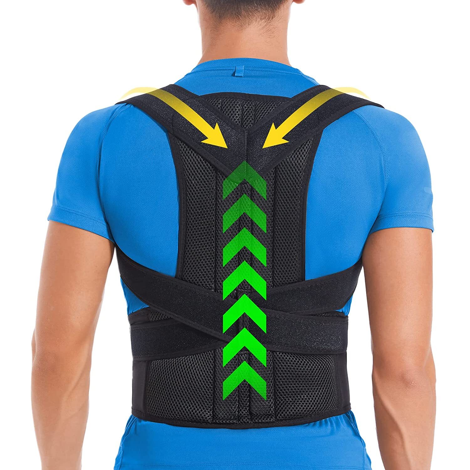 Men Women Back Straightener Posture Corrector for Relief Back Shoulder Neck Pain